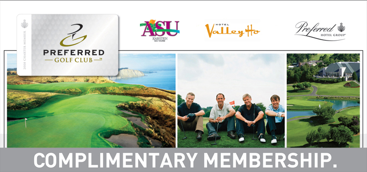Preferred Golf Club | Complimentary Membership